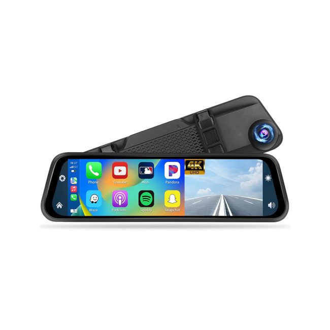 4K Front and Rear View Mirrors