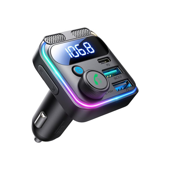 Bluetooth FM Transmitter Adapter for Car Garages