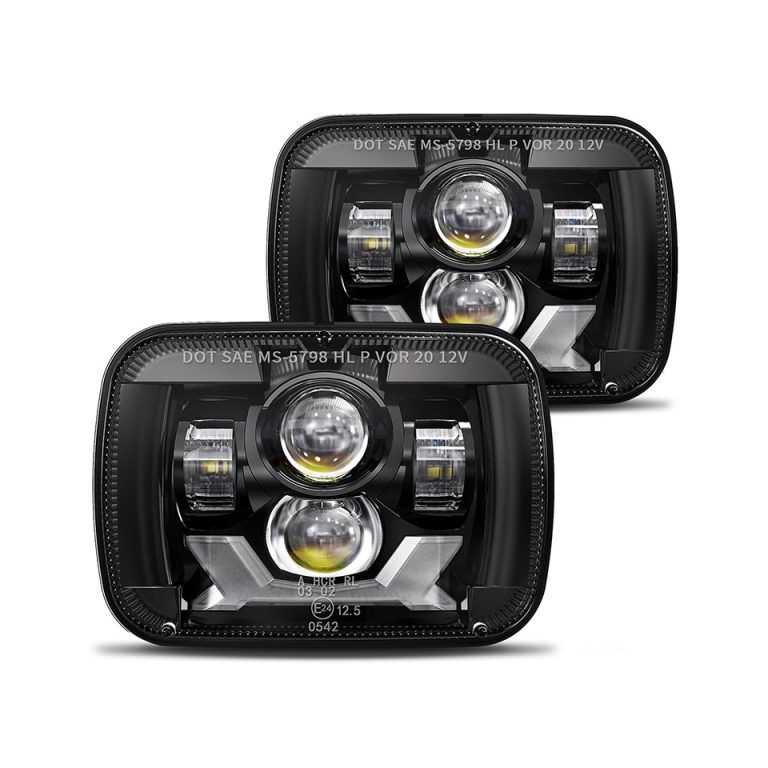 Pair of HWstar H6054 LED Headlights