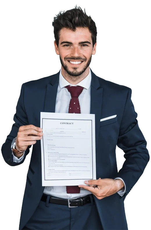front-view-happy-man-holding-contract front-view-happy-man-holding-contract